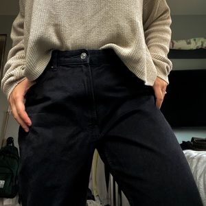 Bershka Black Mom Jeans
